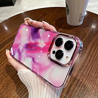 Toc TPU+PC Starry Sky Apple iPhone 14 Pro Pink