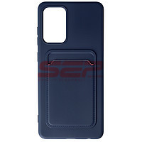 Accesorii GSM - Toc TPU Card Holder: Toc TPU Card Holder Samsung Galaxy A72 Navy