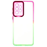 PROMOTIE Accesorii GSM: Toc TPU+PC Gradient Frame Samsung Galaxy A33 5G Pink-Green