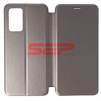 Accesorii GSM - : Toc FlipCover Round OPPO A96 4G Fossil Grey