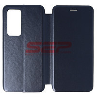 Accesorii GSM - Toc FlipCover Round: Toc FlipCover Round Xiaomi 12T 5G / 12T Pro 5G Midnight Blue