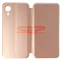 Accesorii GSM - Toc FlipCover Round: Toc FlipCover Round Samsung Galaxy A03 Core Rose Gold
