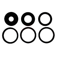 Accesorii GSM - Geam camera foto: Geam camera cu Rama Apple iPhone 14 Pro BLACK