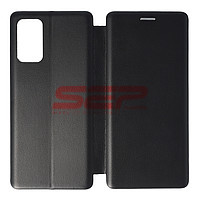 Accesorii GSM - Toc FlipCover Round: Toc FlipCover Round Samsung Galaxy Note 20 5G Black