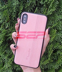 Accesorii GSM - bodhi: Toc TPU Leather bodhi. Samsung Galaxy Note 20 5G Pink