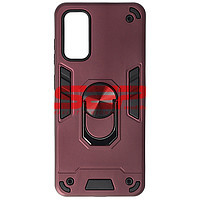 Toc TPU+PC Armor Ring Case Samsung Galaxy Note 20 5G Wine