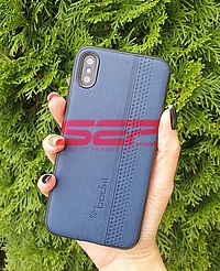 Accesorii GSM - bodhi: Toc TPU Leather bodhi. Samsung Galaxy Note 20 Ultra 5G Dark Blue