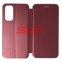 Accesorii GSM - Toc FlipCover Round: Toc FlipCover Round Xiaomi Redmi Note 11 Wine