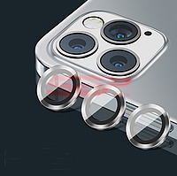 Protectie sticla Metal camera foto Apple iPhone 14 Pro Max Silver