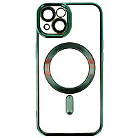 Accesorii GSM - Toc TPU Plating Frame Magnetic Magsafe: Toc TPU Plating Frame Magnetic Magsafe Apple iPhone 14 Green