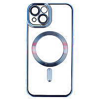 Accesorii GSM - Toc TPU Plating Frame Magnetic Magsafe: Toc TPU Plating Frame Magnetic Magsafe Apple iPhone 14 Blue