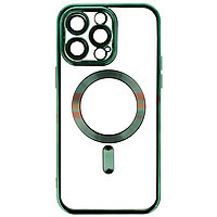 Accesorii GSM - Toc TPU Plating Frame Magnetic Magsafe: Toc TPU Plating Frame Magnetic Magsafe Apple iPhone 14 Pro Max Green