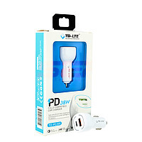 Accesorii GSM - TD-LTE: Incarcator auto universal Dual USB Fast Charge 38W TD-PC205