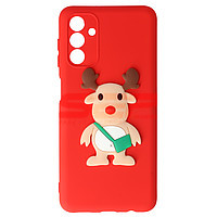 Accesorii GSM - Toc silicon High Copy Cartoon: Toc silicon High Copy Cartoon Samsung Galaxy A04s Reindeer