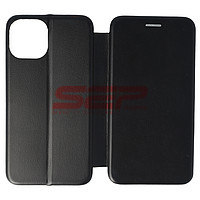 Accesorii GSM - Toc FlipCover Round: Toc FlipCover Round Apple iPhone 14 Black