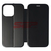 Accesorii GSM - Toc FlipCover Round: Toc FlipCover Round Apple iPhone 14 Pro Max Black