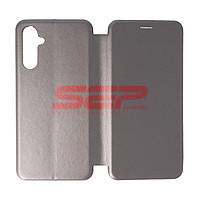 Accesorii GSM - Toc FlipCover Round: Toc FlipCover Round Samsung Galaxy A14 5G Fossil Grey