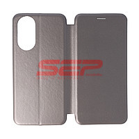 Accesorii GSM - Toc FlipCover Round: Toc FlipCover Round Honor X7 Fossil Grey