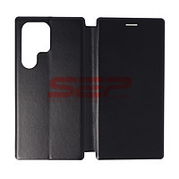 Accesorii GSM - Toc FlipCover Round: Toc FlipCover Round Samsung Galaxy S23 Ultra Black