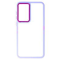 Accesorii GSM - Toc TPU+PC Shell Clear Cover: Toc TPU+PC Shell Clear Cover Samsung Galaxy S23 Plus Purple