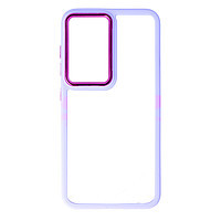 Accesorii GSM - PC Back Cover: Toc TPU+PC Shell Clear Cover Samsung Galaxy S23 Purple