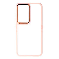 Accesorii GSM - Toc TPU+PC Shell Clear Cover: Toc TPU+PC Shell Clear Cover Samsung Galaxy S23 Pink