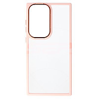 Accesorii GSM - : Toc TPU+PC Shell Clear Cover Samsung Galaxy S23 Ultra Pink