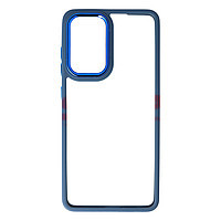 Toc TPU+PC Shell Clear Cover Samsung Galaxy A52 / A52 5G Blue