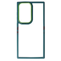 Toc TPU+PC Shell Clear Cover Samsung Galaxy S23 Ultra Green