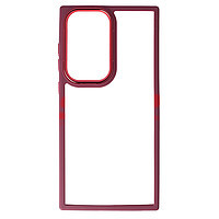 Accesorii GSM - PC Back Cover: Toc TPU+PC Shell Clear Cover Samsung Galaxy S23 Ultra Burgundy