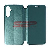 Accesorii GSM - Toc FlipCover Round: Toc FlipCover Round Samsung Galaxy A14 4G Sea Green