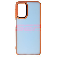 Accesorii GSM - PC Back Cover: Toc TPU+PC Shell Clear Cover Samsung Galaxy A13 5G Orange