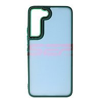 Accesorii GSM - PC Back Cover: Toc TPU+PC Shell Clear Cover Samsung Galaxy S22 Green