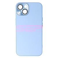 Accesorii GSM - Toc TPU Frosted Glass: Toc TPU Frosted Glass Apple iPhone 14 Sierra Blue