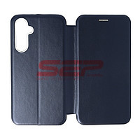 Accesorii GSM - Toc FlipCover Round: Toc FlipCover Round Samsung Galaxy A54 Midnight Blue
