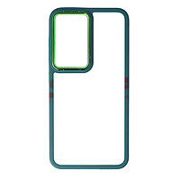 Toc TPU+PC Shell Clear Cover Samsung Galaxy A14 5G Green