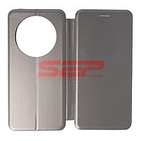 Accesorii GSM - Toc FlipCover Round: Toc FlipCover Round Honor Magic5 Lite Fossil Grey