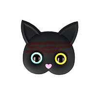 Stand suport adeziv telefon mobil Cartoon CAT BLACK