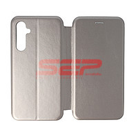 Accesorii GSM - Toc FlipCover Round: Toc FlipCover Round Samsung Galaxy A54 Fossil Grey