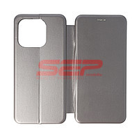 Accesorii GSM - Toc FlipCover Round: Toc FlipCover Round Honor X8a Fossil Grey