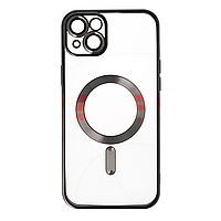 Toc TPU Plating Frame Magnetic Magsafe Apple iPhone 15 Plus Black