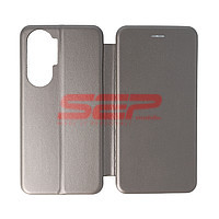 Accesorii GSM - Toc FlipCover Round: Toc FlipCover Round Honor 90 Lite Fossil Grey