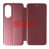 Accesorii GSM - : Toc FlipCover Round Oppo A98 Wine