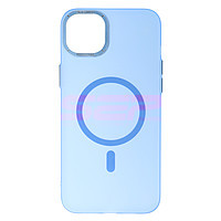 Accesorii GSM - PC Back Cover: Toc PC MetalRing Magsafe Apple iPhone 15 Plus Blue