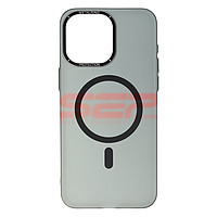 Accesorii GSM - PC Back Cover: Toc PC MetalRing Magsafe Apple iPhone 15 Pro Max Graphite