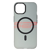 Accesorii GSM - PC Back Cover: Toc PC MetalRing Magsafe Apple iPhone 15 Graphite