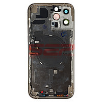Accesorii GSM - Carcasa AAA: Carcasa completa + uper flex iPhone 13 Pro Max GOLD
