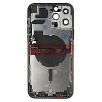 Accesorii GSM - Carcasa AAA: Carcasa completa + uper flex iPhone 13 Pro Max BLACK