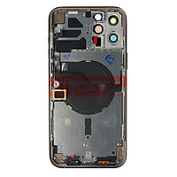 Accesorii GSM - Carcasa AAA: Carcasa completa + uper flex iPhone 12 Pro Max BLACK