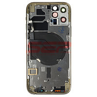 Accesorii GSM - Carcasa AAA: Carcasa completa + uper flex iPhone 12 Pro GOLD